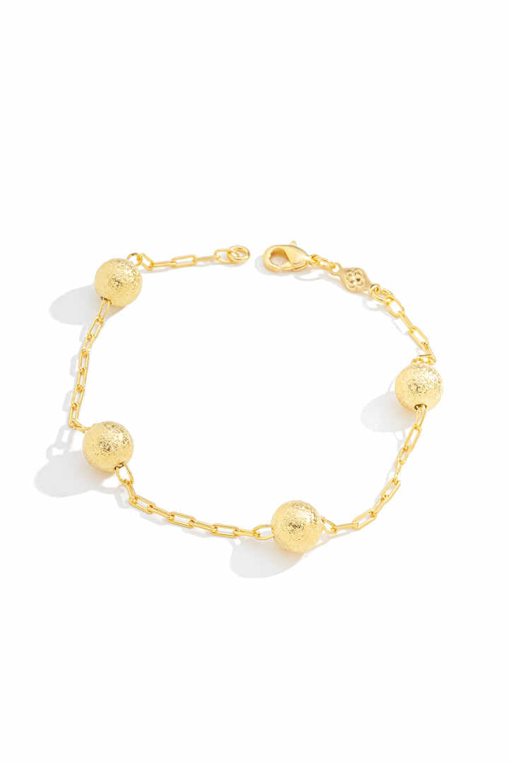 Pulseira Cartier com bolas foscas
