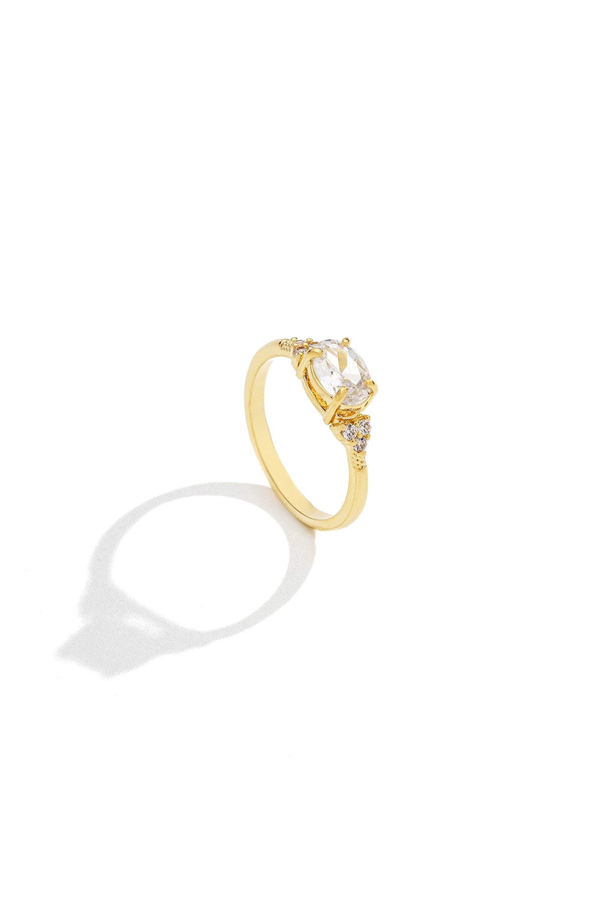 Anel Cristal Oval